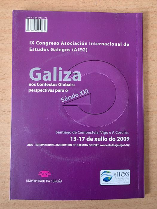 Livro "Novas Achegas ao Estudo da Cultura Galega"