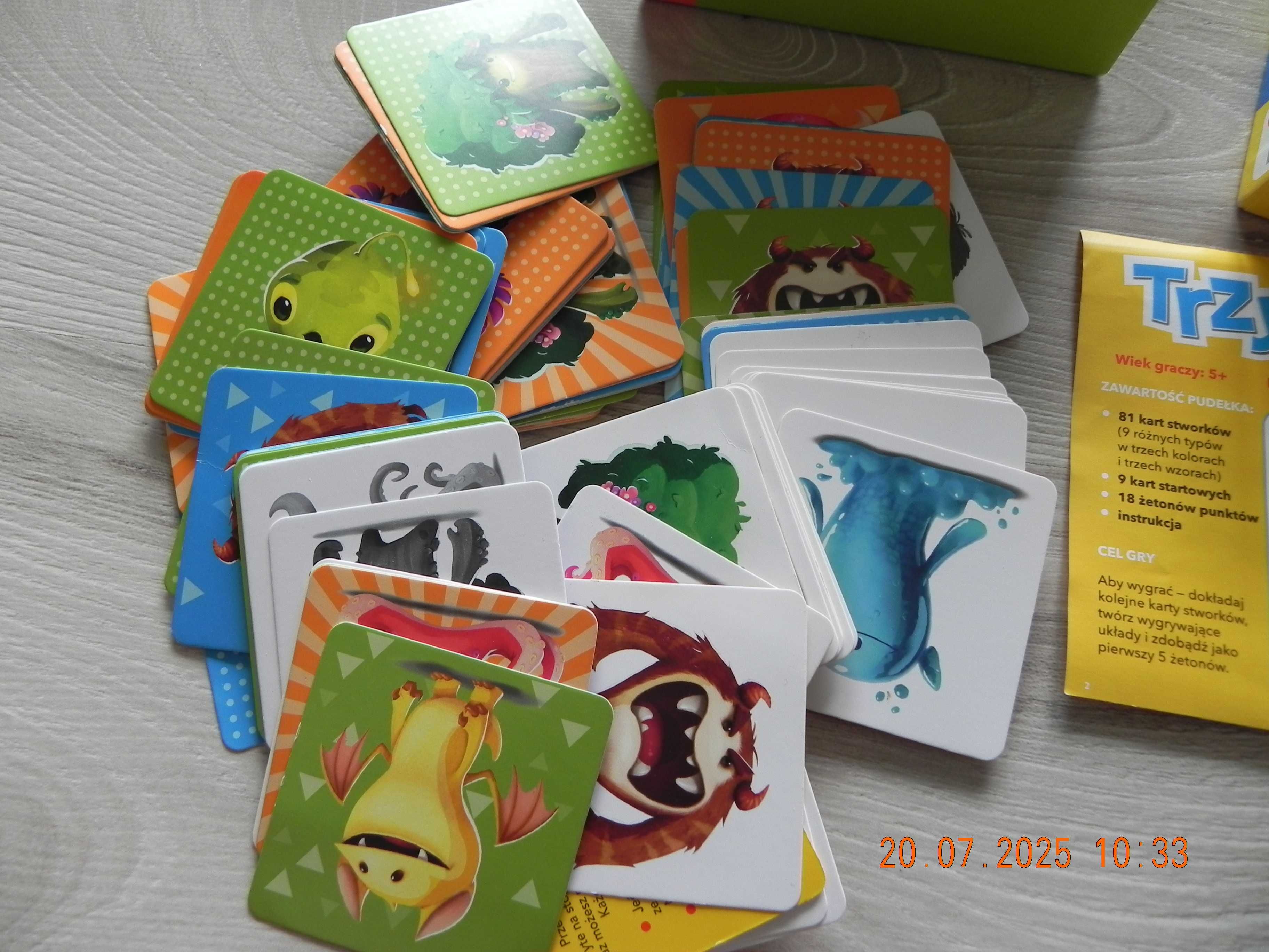 gra planszowa trzy po trzy 5 +