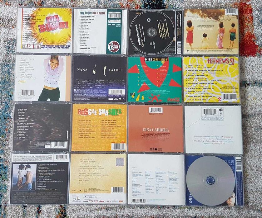 Płyty CD Rock, Dance, Reggae, Pop