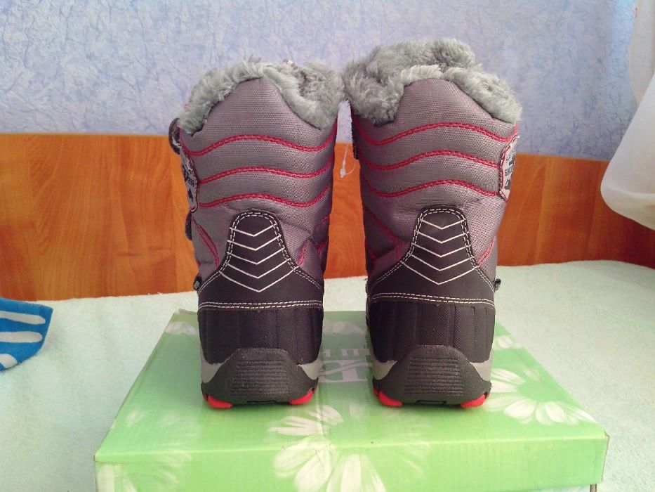 Новые зимние ботинки полусапожки Super Gear 35 р (стелька 23 см)