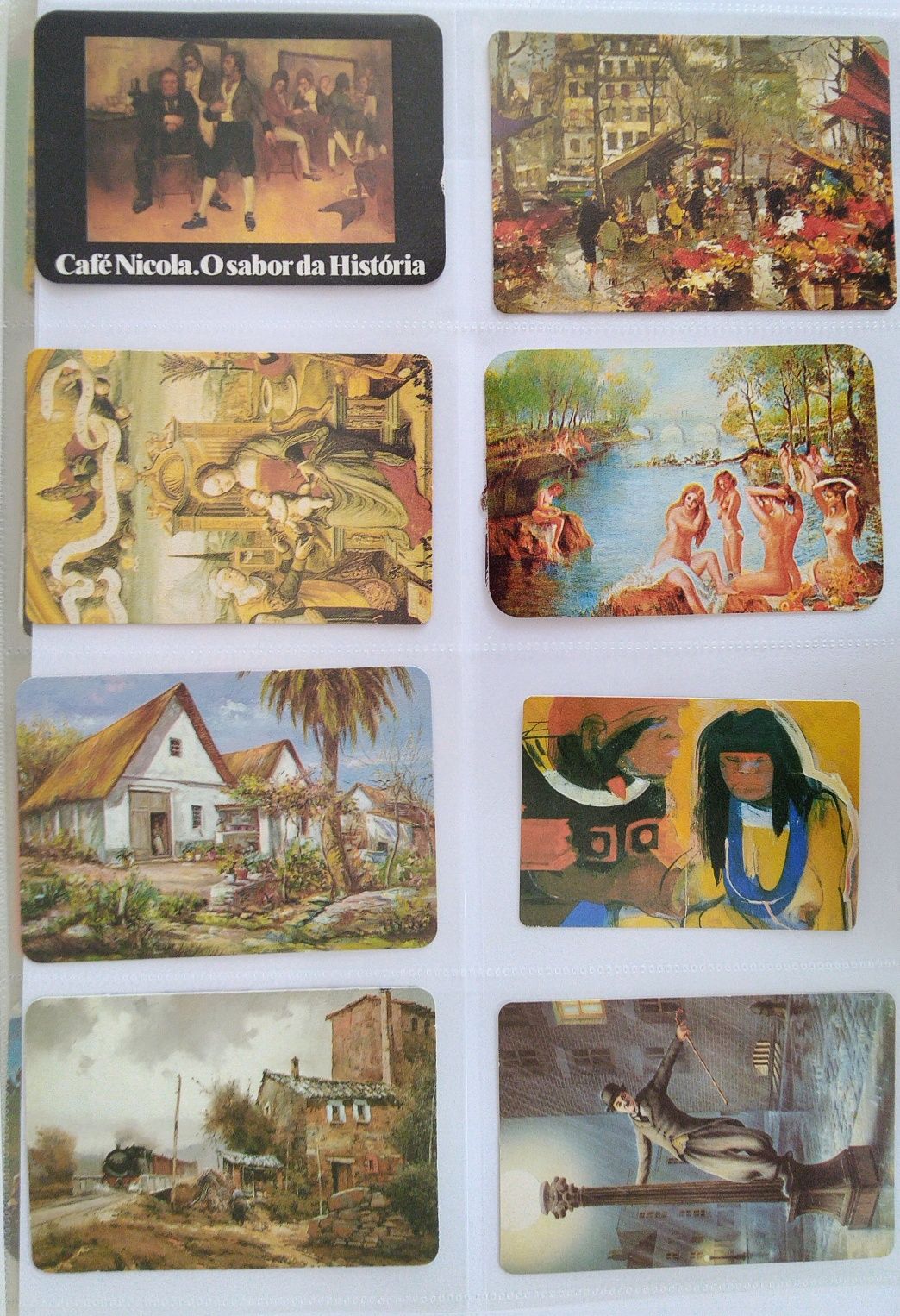 Calendários novos- Tema " Pintura"