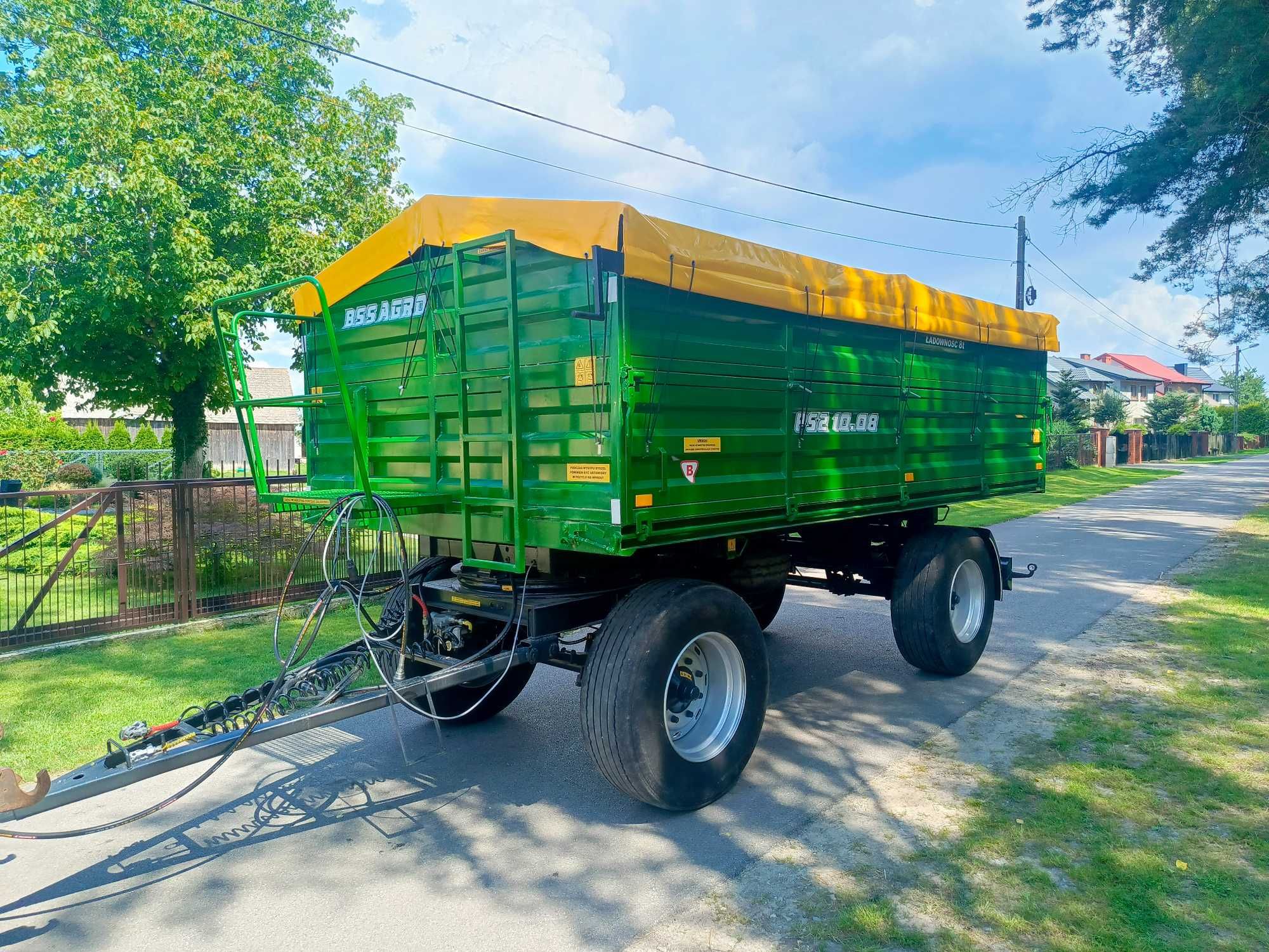 Przyczepa PS Brandys 10,08 HL 8t 12 t D47 D55
