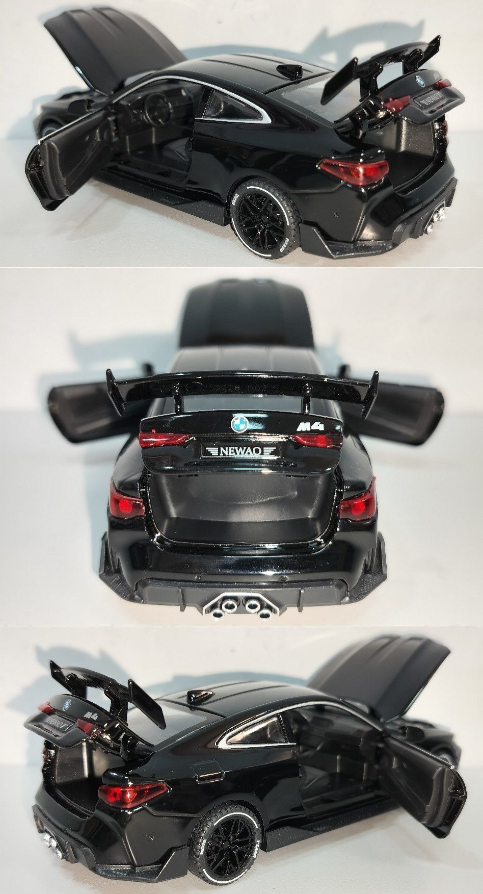 BMW M4 модель 1:32 NEWAO Toys Металл звук свет