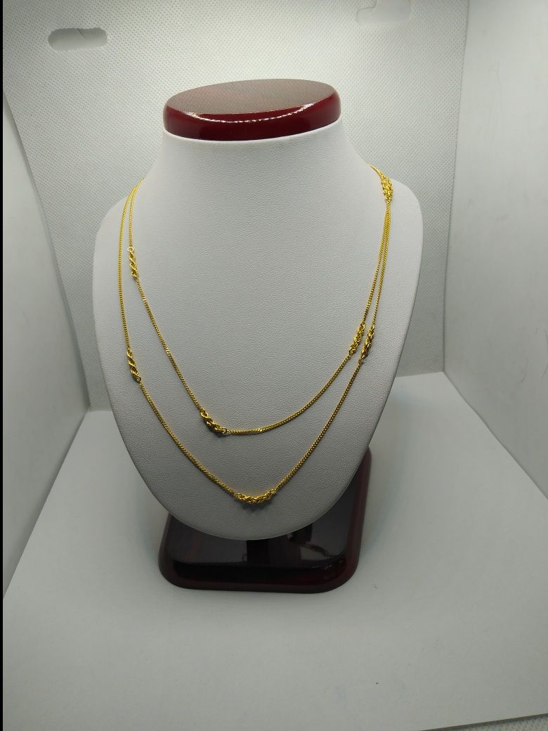 Złoty łańcuszek , złoto 333 dł, 88 cm