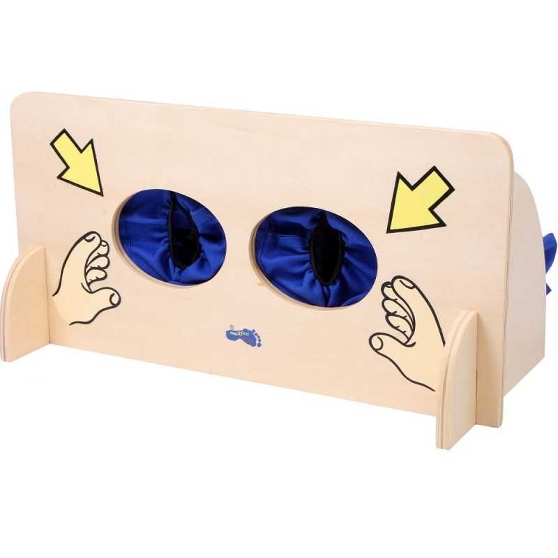 Gra sensoryczna Magiczna ściana zmysłów Montessori