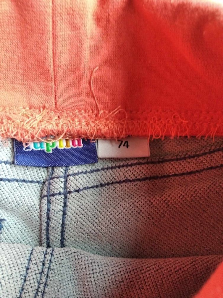 Spodnie denim Lupilu rozmiar 74