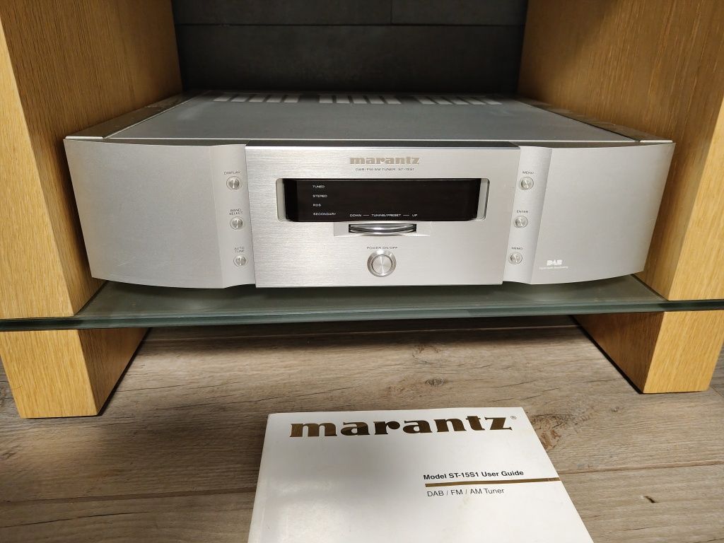 Wieża 3x Marantz CD wzmacniacz tuner SA-15S1+PM-15S1+ST-15S1