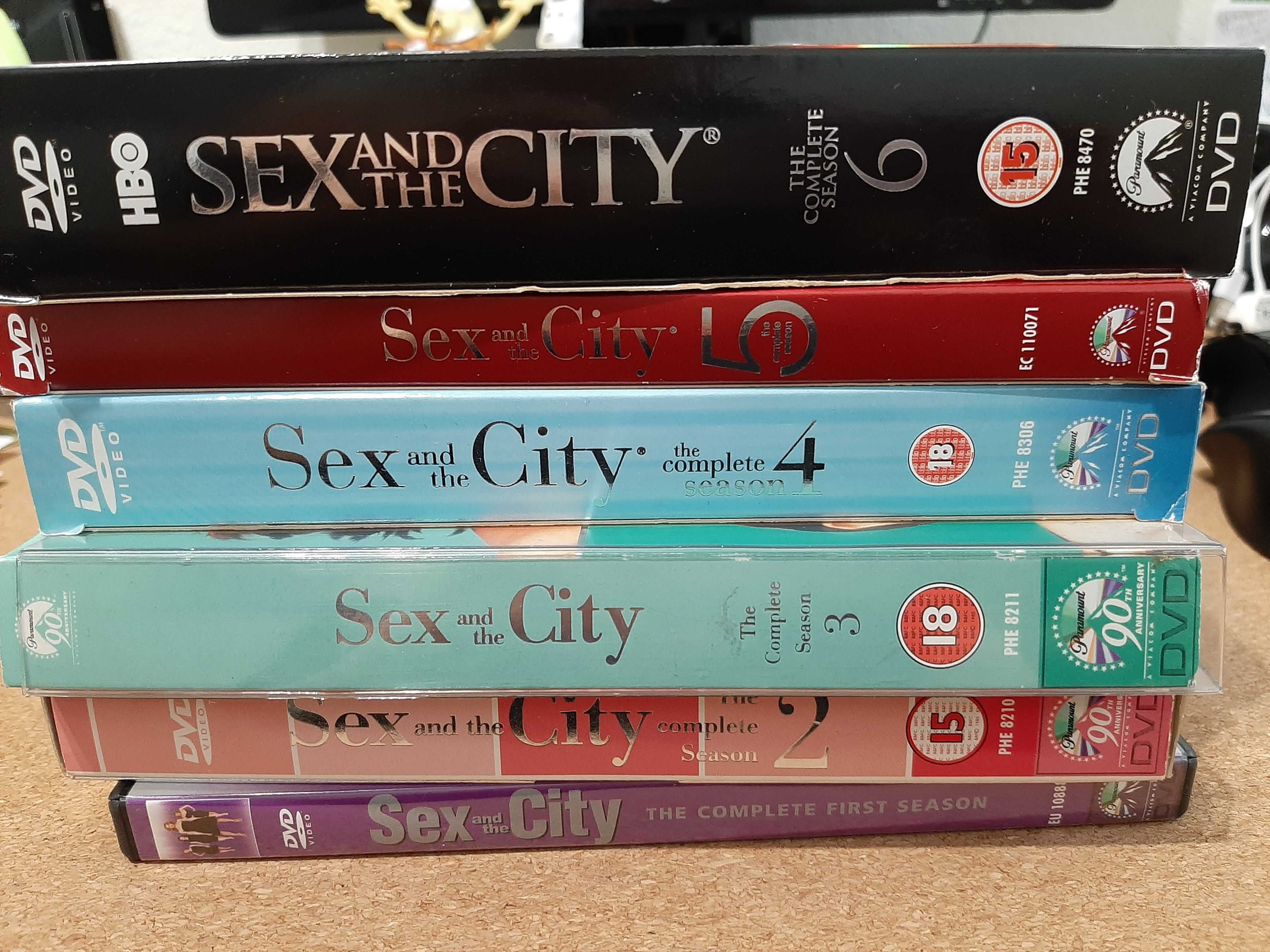 Série "Sexo e a Cidade" - Séries 1 a 6 - preço por série