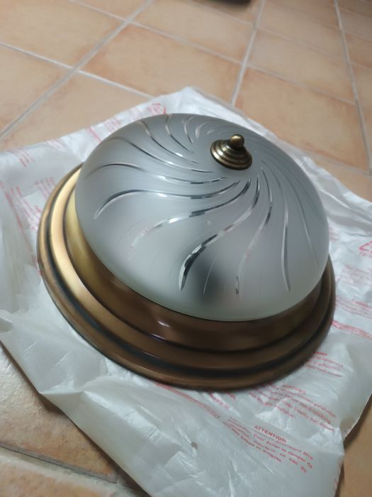 Candeeiro teto plafond, Vintage