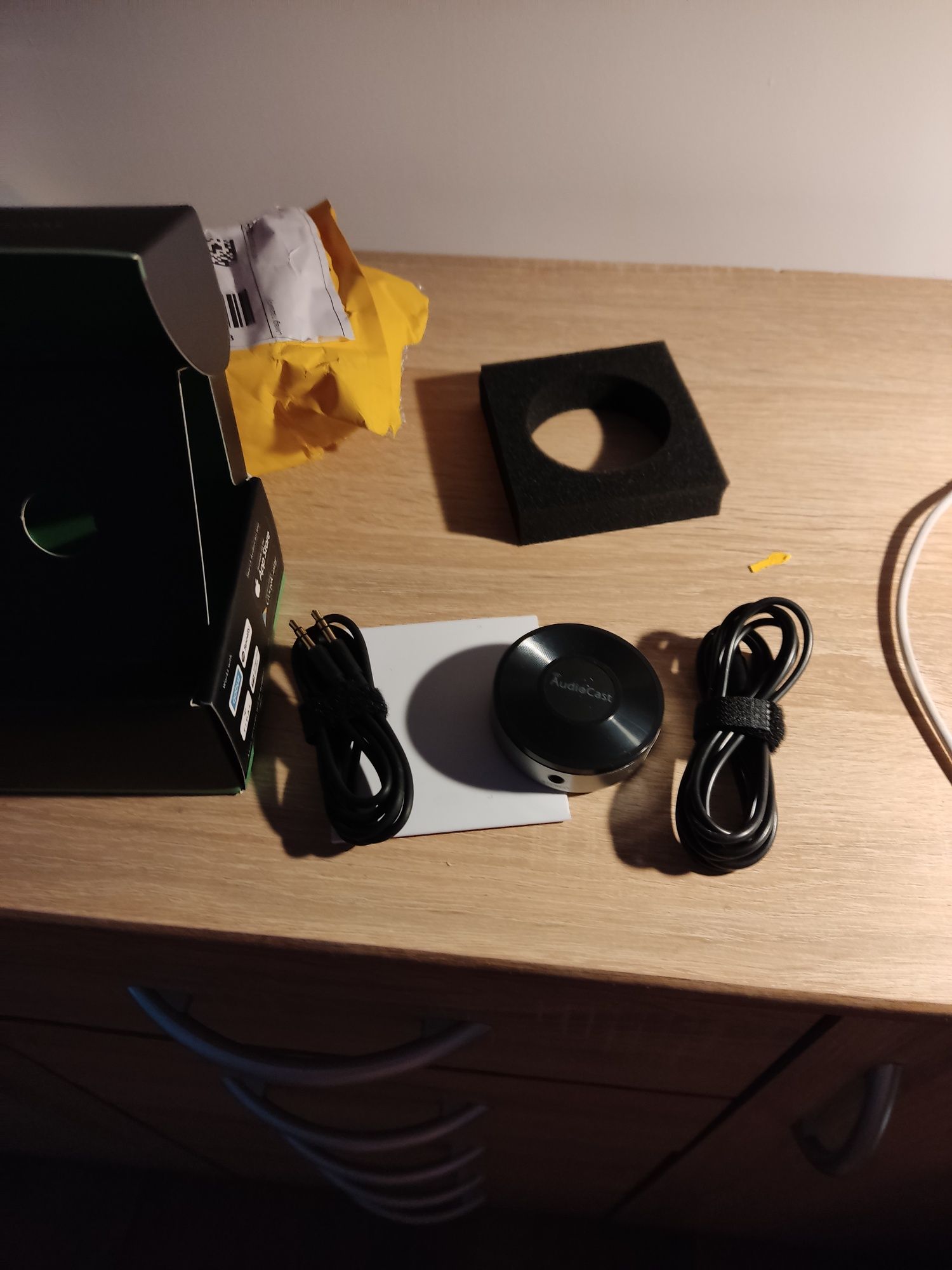 AudioCast M5 Tidal Spotify vTuner Tunelin Volfson strimer sieciowy