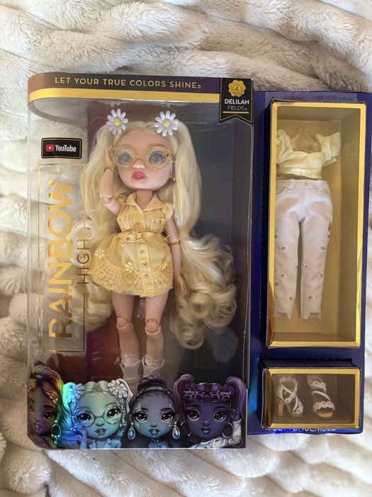 Лялька Рейнбоу Хай Делайла Філдс АЛЬБІНОС -