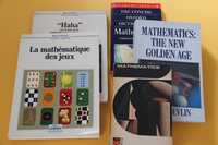 Livros sobre MATEMÁTICA em inglês e em francês