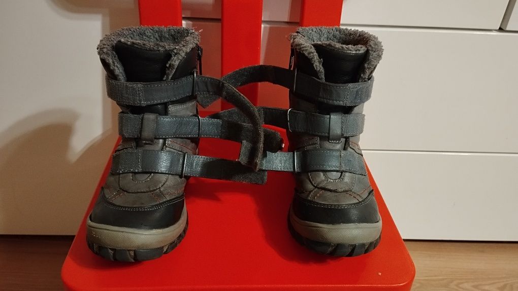 Śniegowce rozm. 30 (19,4 cm) kozaki chłopięce Lasocki Kids
