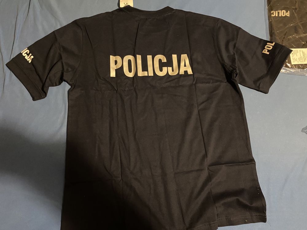 T-shirt Policja 108/180 granatowa