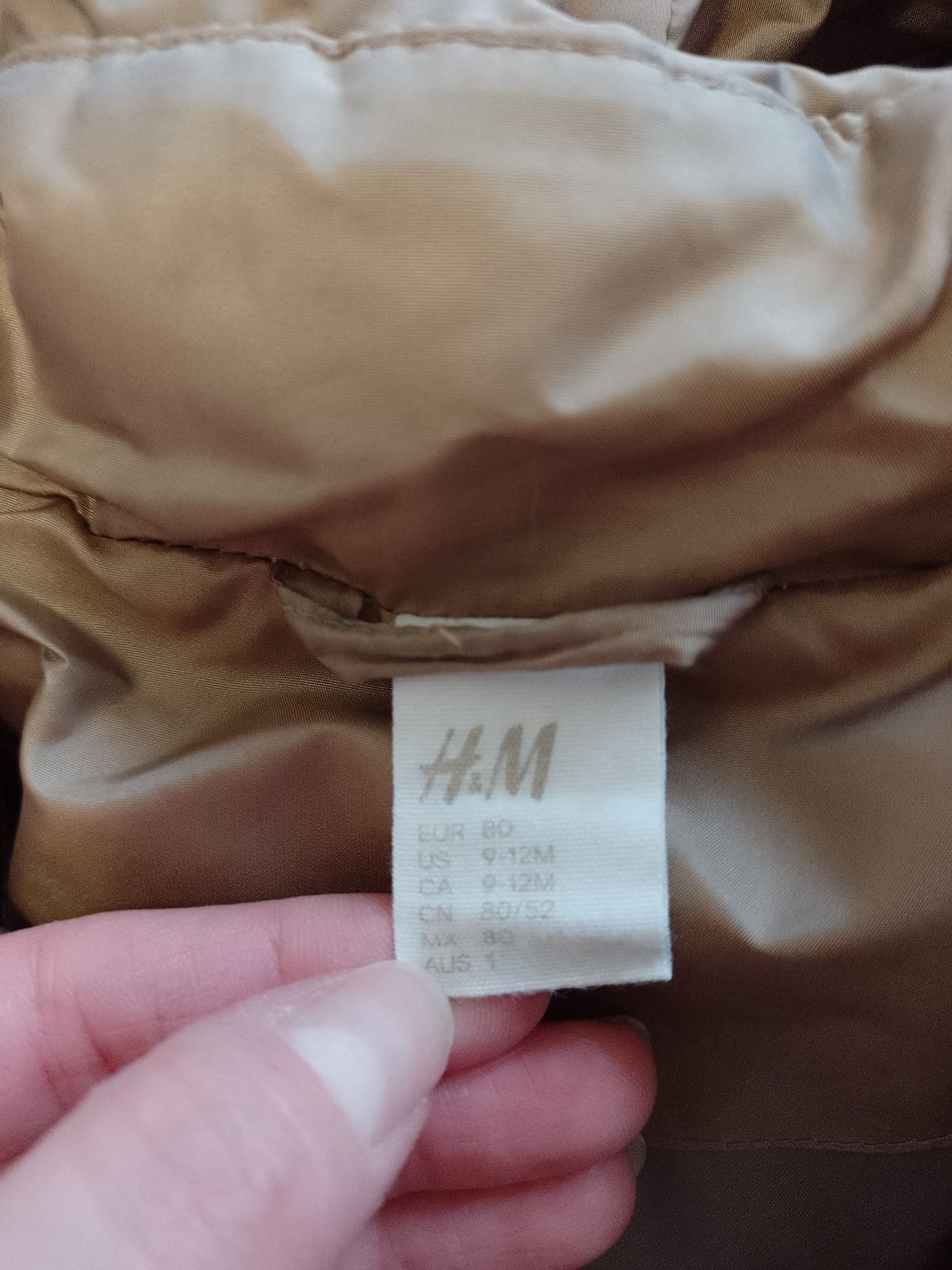 2 kurtki H&M Next roz 80