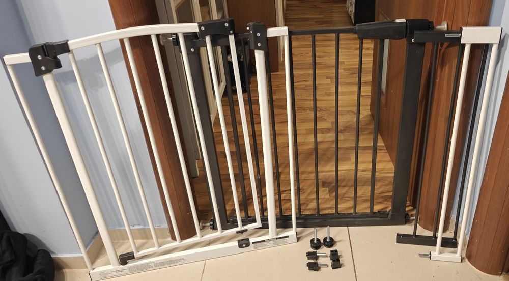 Bramki rozporowe, barierki bezpieczeństwa, 2 szt.