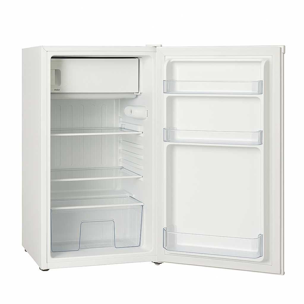 Mała Lodówka Biurowa Hotelowa Chłodziarka Podblatowa 85cm BC-95 inox