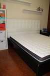 Cama de casal Almofadada
