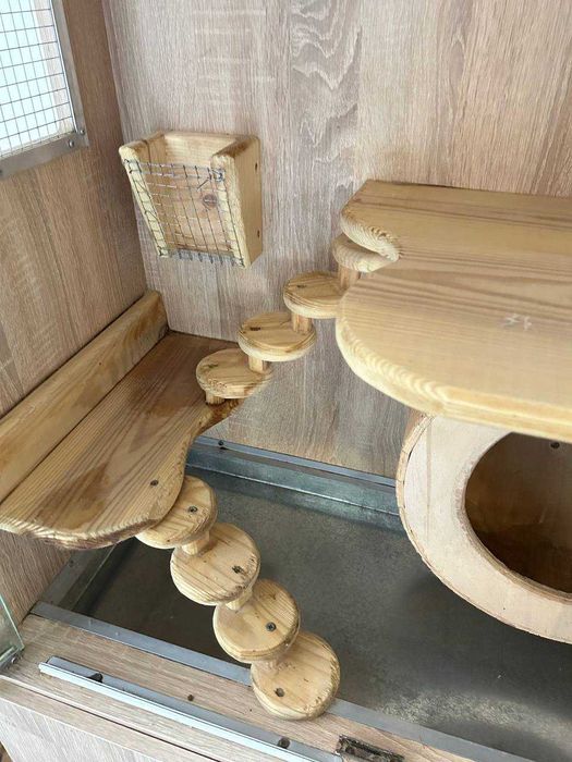 Вітрина, клітка для шиншил, дегу, крисок, тхорів та кроликів