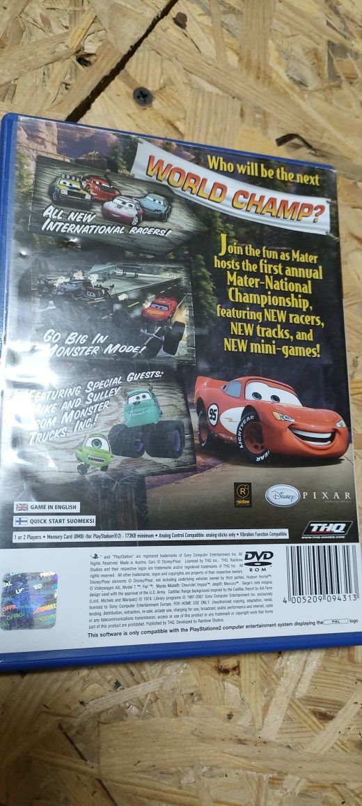 Gra Cars: Mater National Sony PlayStation 2 (PS2)