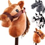 Hobby Horse Koń na Kiju 68cm Maskotka dla Dzieci Różne Wzory