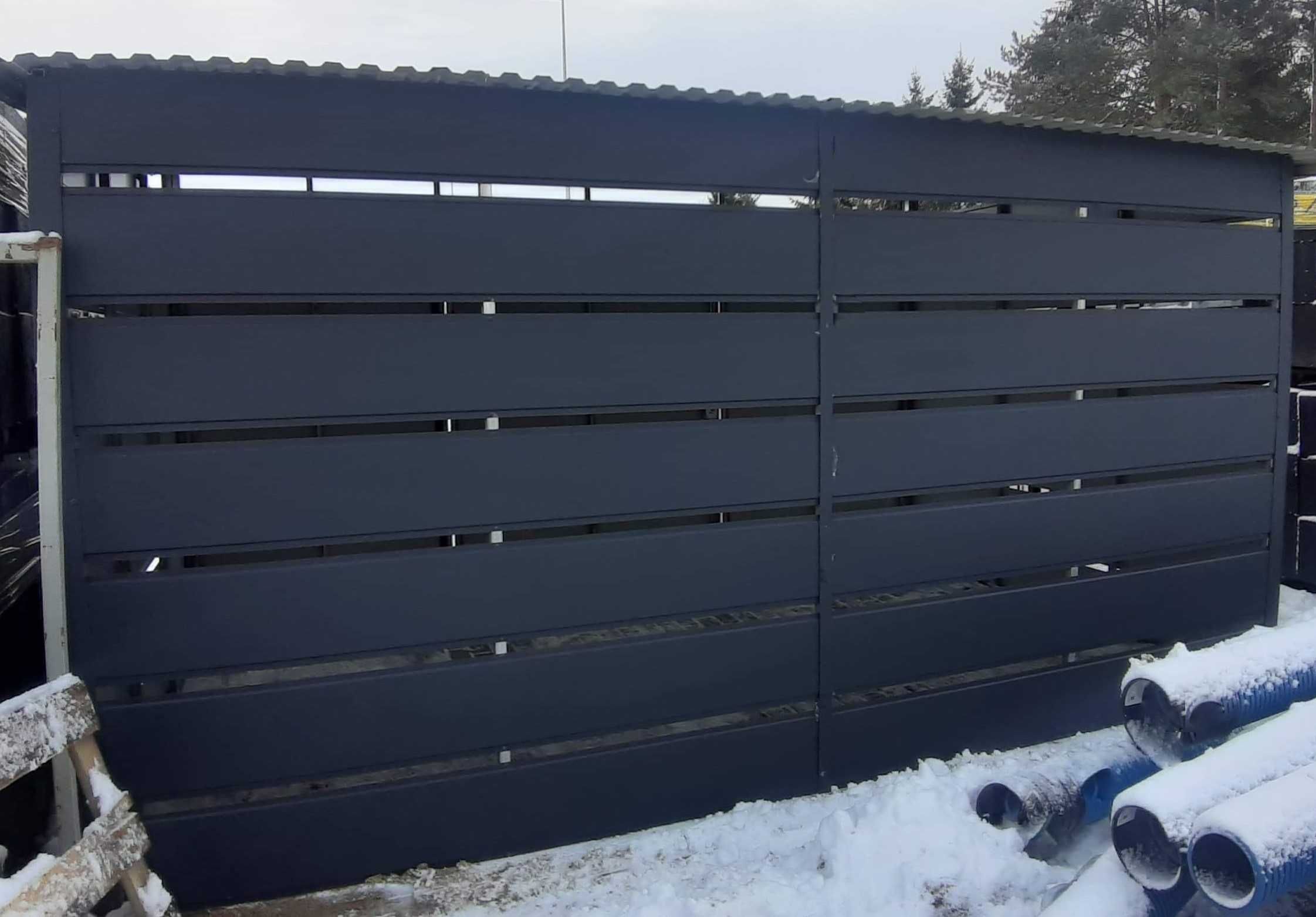 Wiatka Śmietnikowa 2,5x2  Panelowa w Dowolnym kolorze