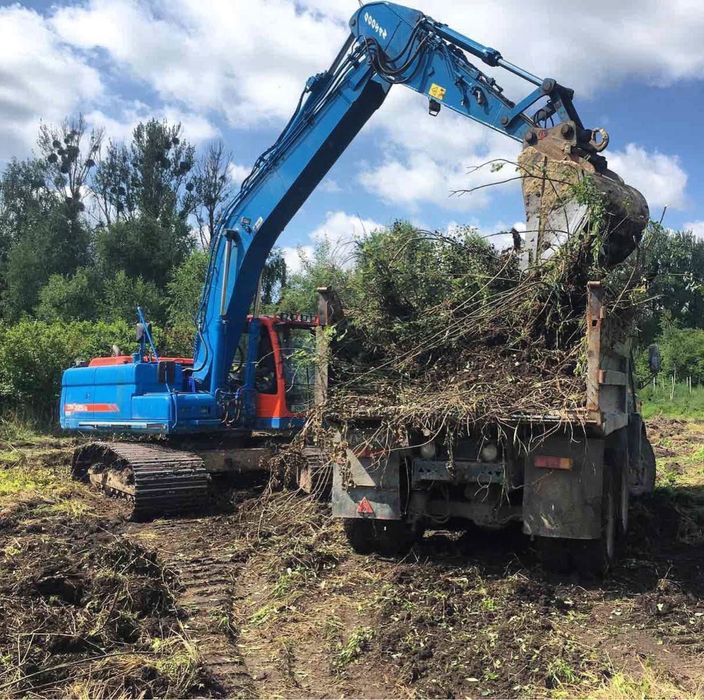Вивезення будівельного сміття КамАЗом під ключ — з погрузкою