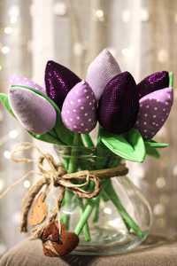 Tulipany handmade 10szt