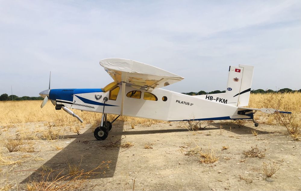 Aeromodelismo avião rc