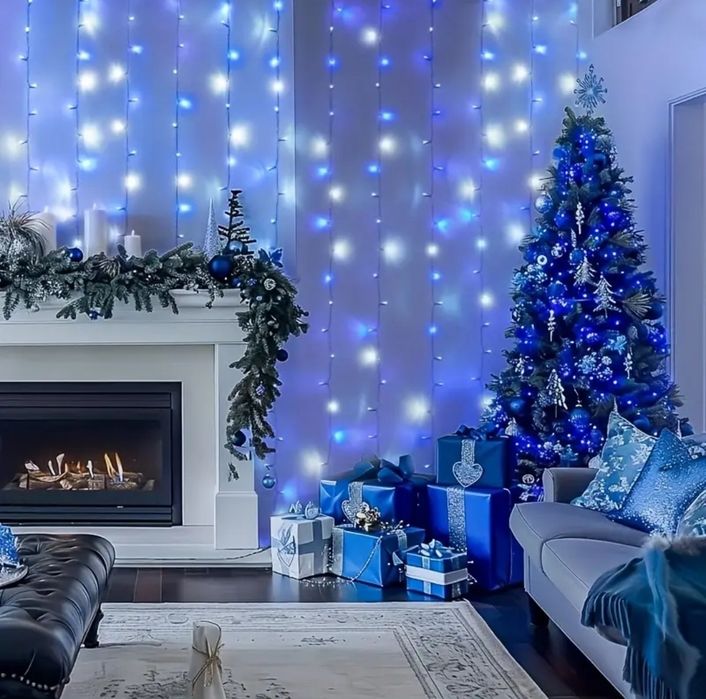 Герлянда гірлянда при блекаутах новорічна