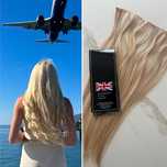 Włosy Viola Hair remy na taśmach Clip In jasny blond kolor22