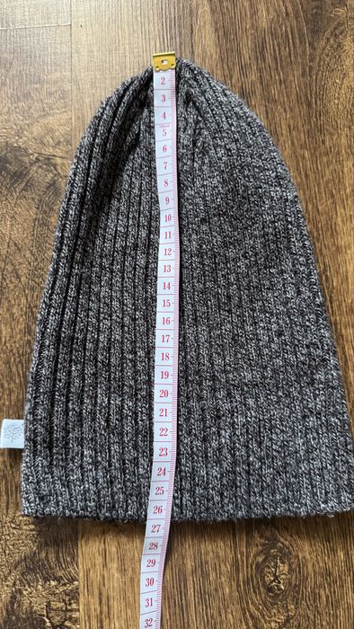 Шапка сіра синя