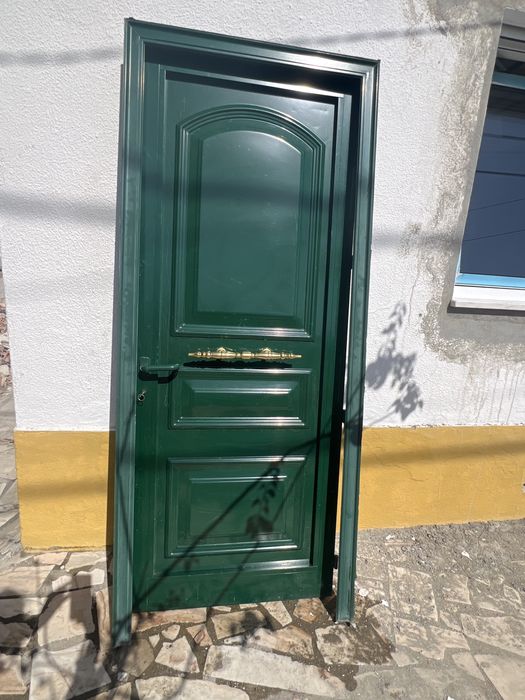 Porta aluminio verde