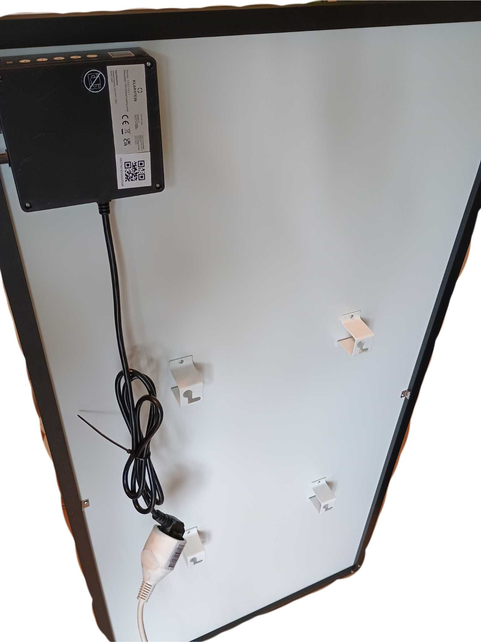 Panel grzewczy Wonderwall 700W Smart WiFi czarny liść 120x60