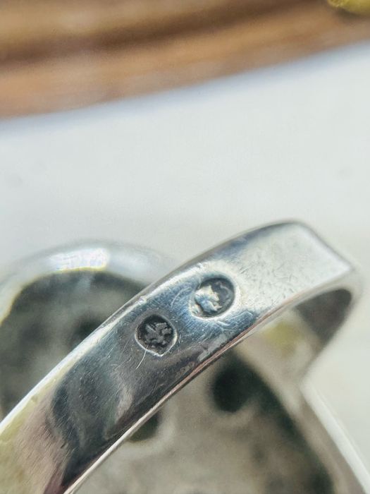 Srebrny pierścionek WARMET - stan idealny!  Rozmiar 13