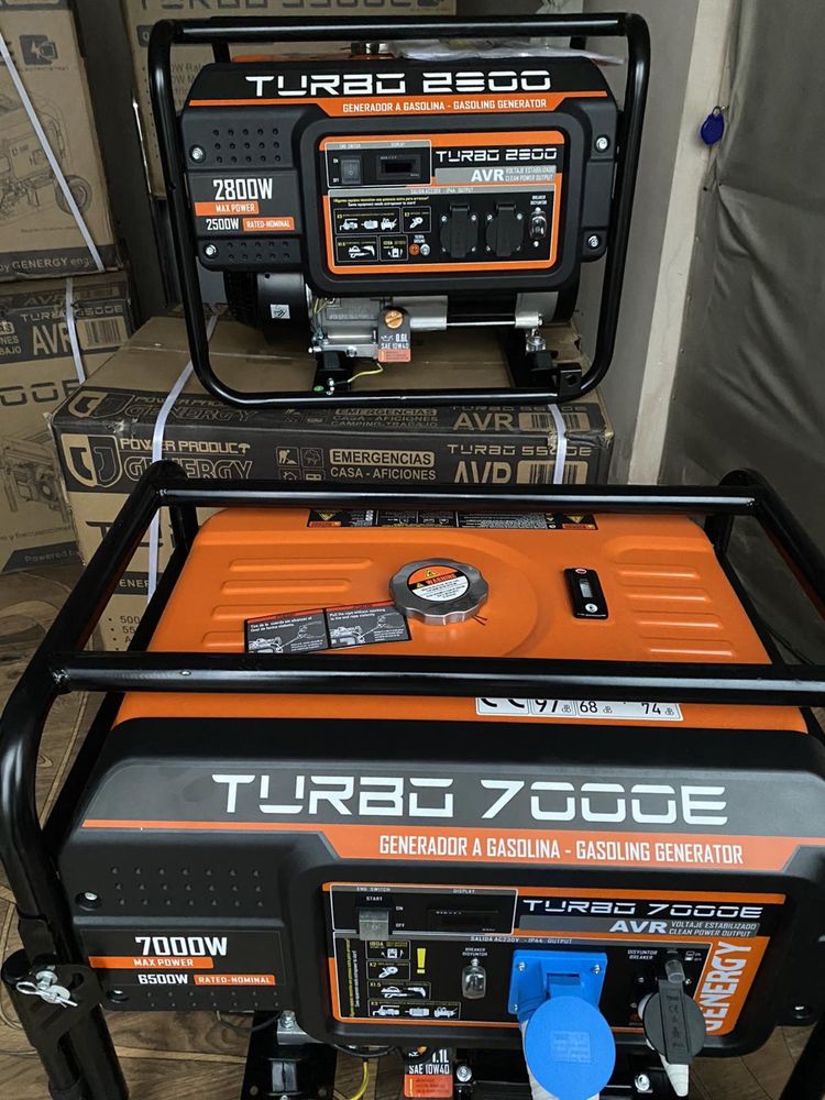 Генератор GENERGY TURBO 7000E