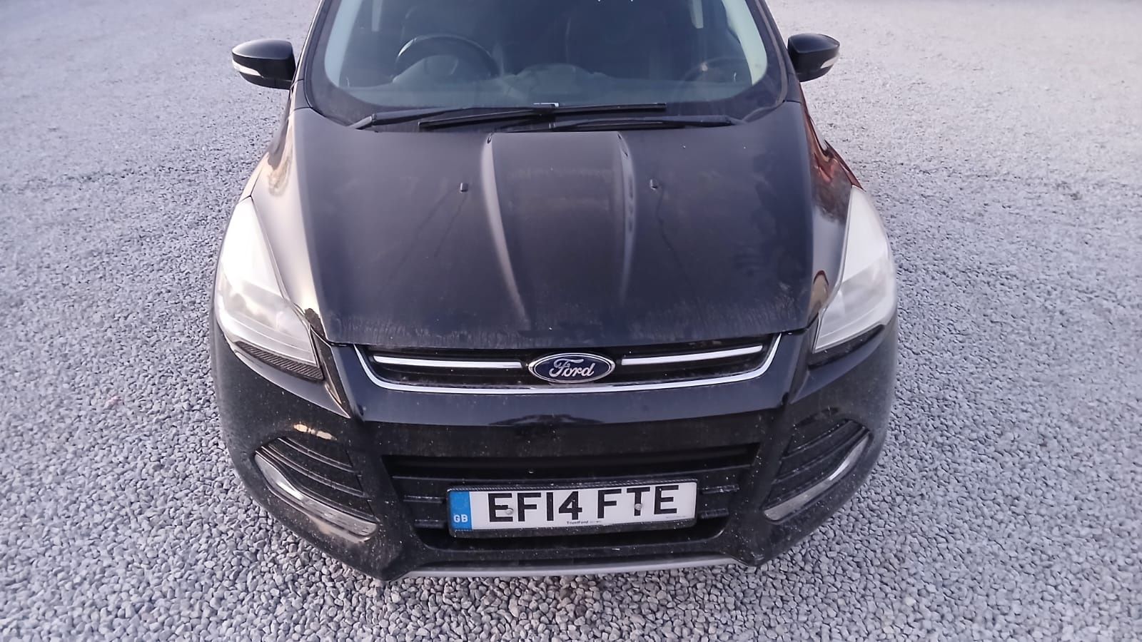 Ford kuga mk2 FD przód kompletny zderzak maska błotniki wzmocnienia