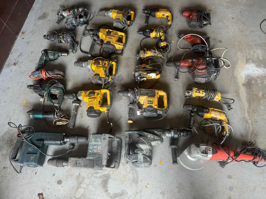 Elektronarzędzia, młotki udarowe, wiertarki Inne (MAKITA DEWALT HILTI)