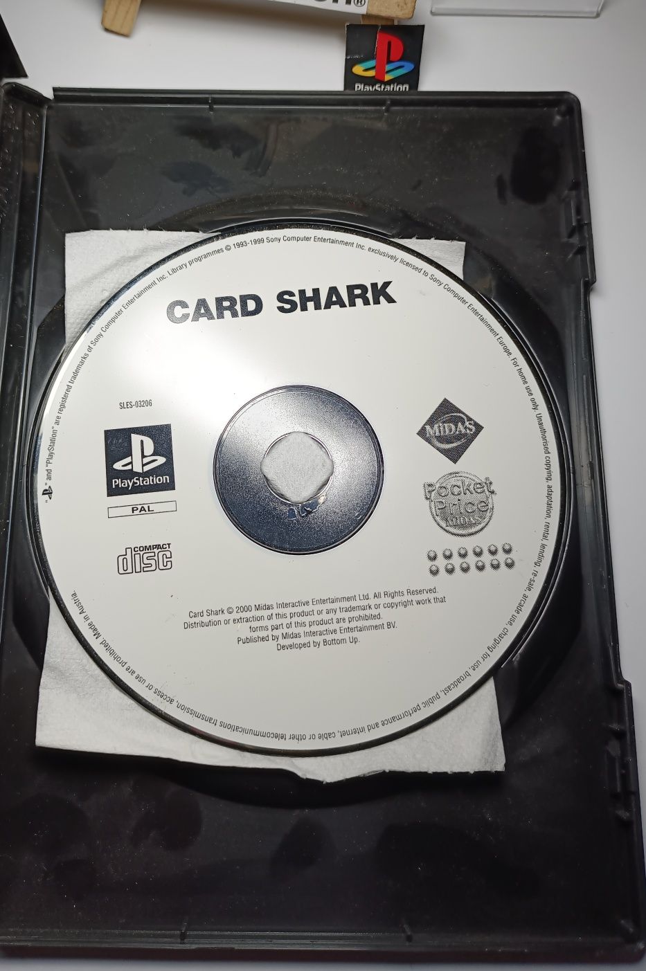 Card Shark PlayStation 1 Ps1 Psx PsOne