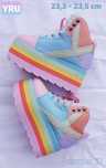36 YRU buty żelazka pastelowe kawaii decora anime pastel goth lolicie