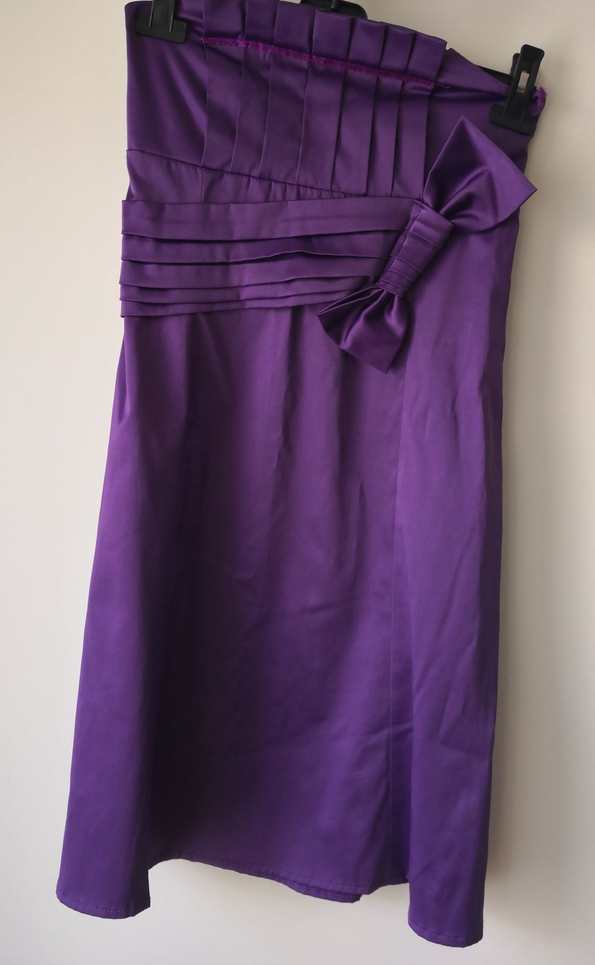 Vestido roxo de cerimónia - Tamanho M