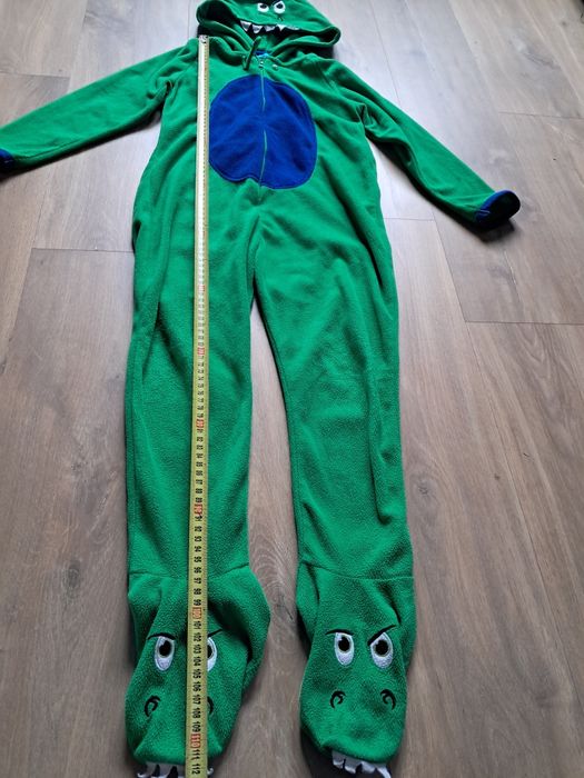 Stworek potworek dinozaur strój przebranie kombinezon 122-128