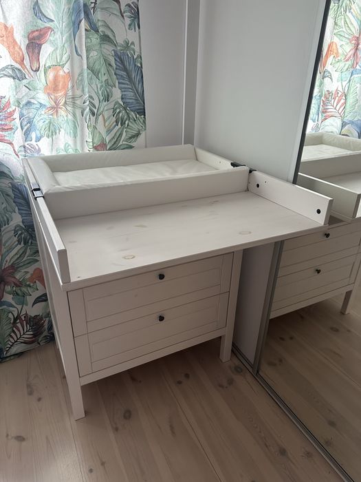 Komoda przewijak z podkładką IKEA SUNDVIK
