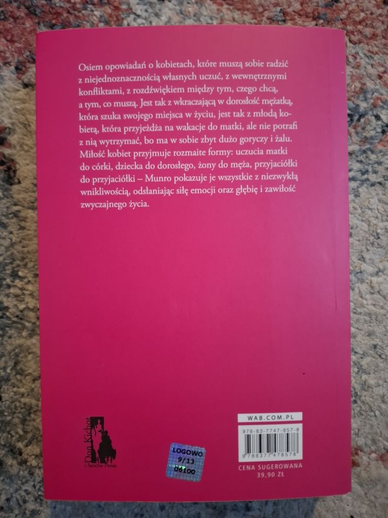 Alice Munro Miłość Dobrej Kobiety