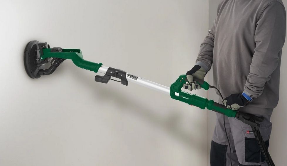 Szlifierka do ścian i sufitów PWDS 920 C3 710W + tarcze