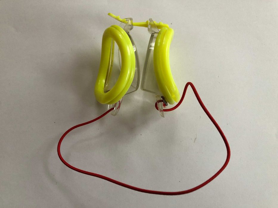 Okulary pływackie składane