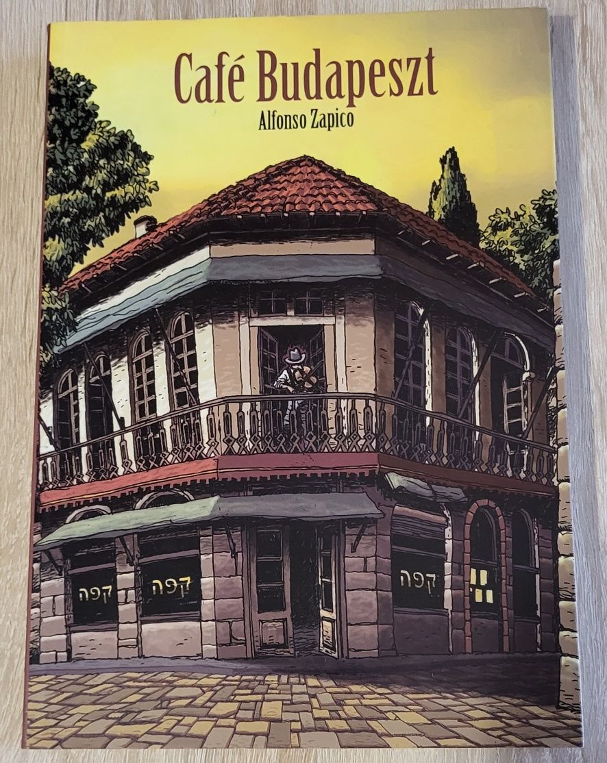 Cafe Budapeszt Alfonso Zapico komiks