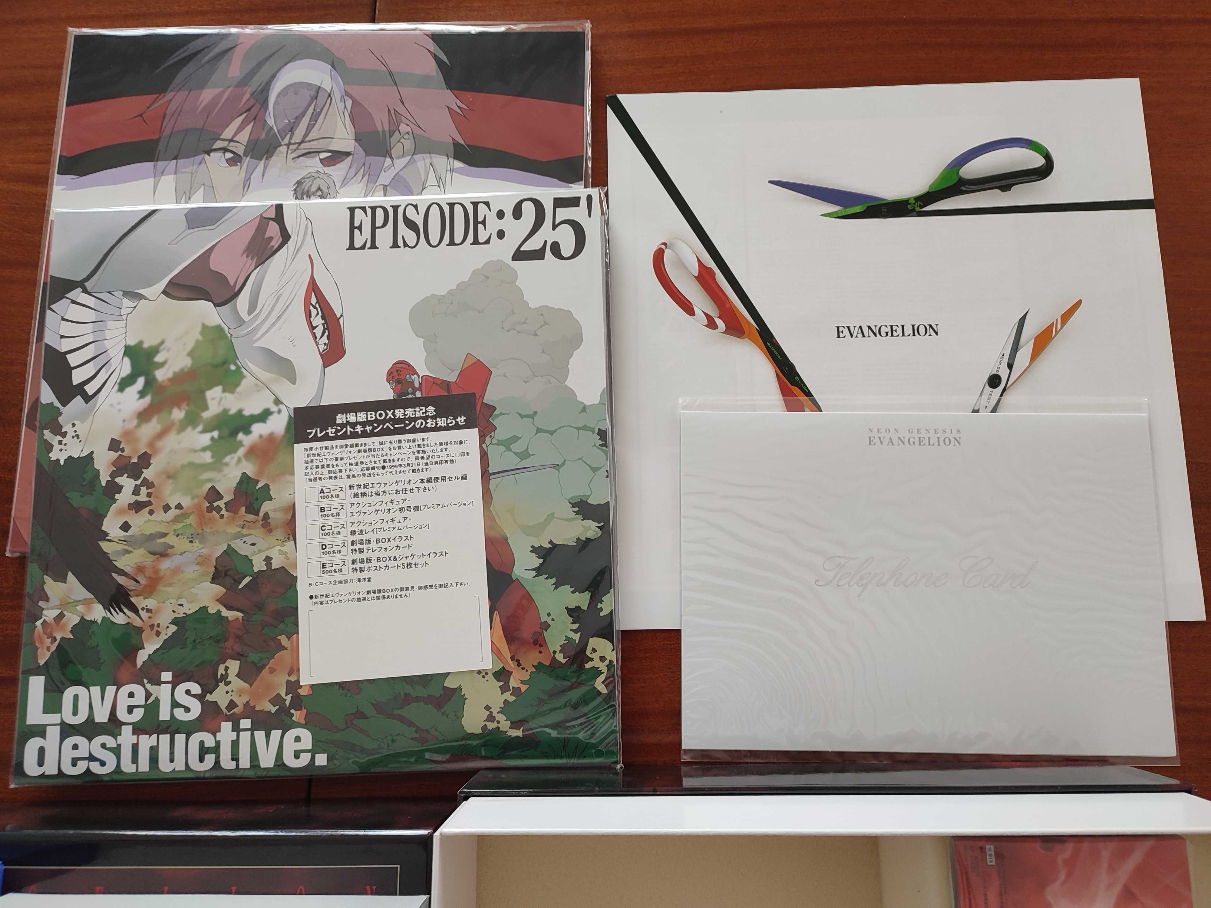 Neon Genesis Evangelion The Movie Box LD