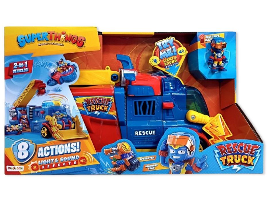 Super Things Rescue Truck - Samochód ratunkowy