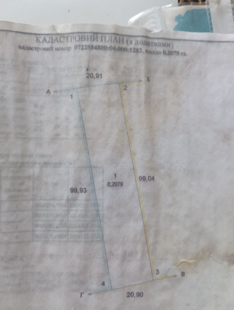 Продам пай 2,079 га